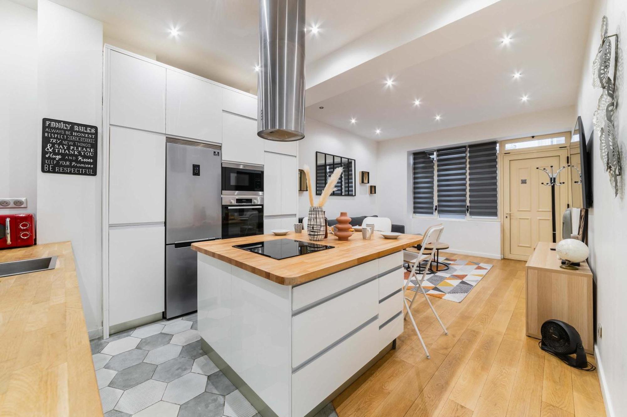 Appartement Lumineux Vaugirard A Paris 15 - 2P - Flat-Guest Exterior foto